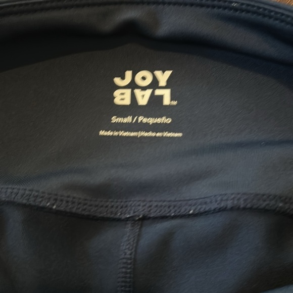 JoyLab Navy Hawaiian Floral Mesh Leggings Size Small - Picture 12 of 12